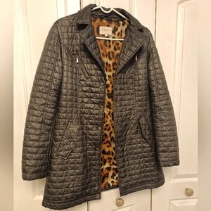 Slim Laundry Quilted Steel color Women's Jacket/Coat, M